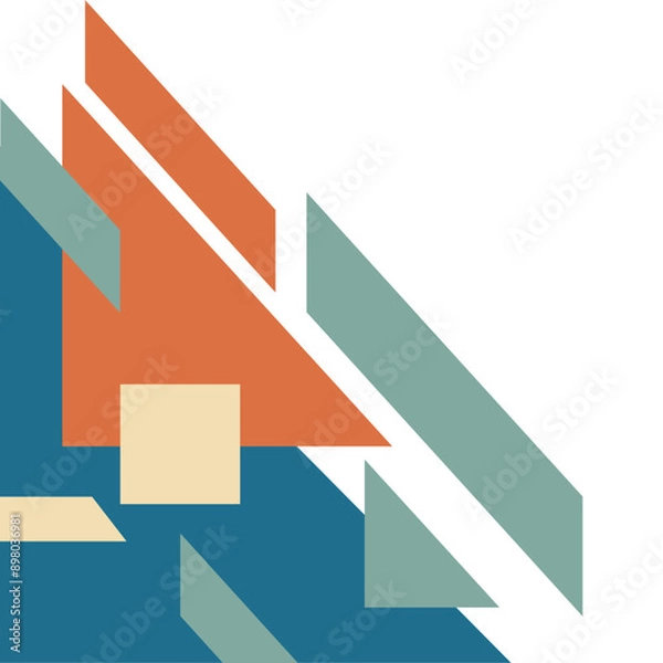 Obraz Geometric Corner Shape