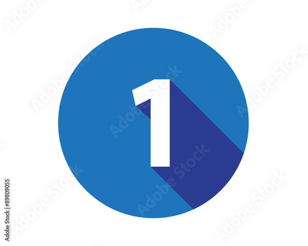 Obraz 1 numer kalendarza