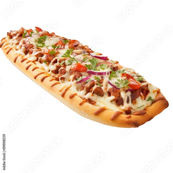 Fototapeta Pide with transparent background high quality image