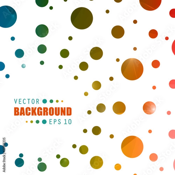 Obraz Abstract Creative concept vector booklet list for Web and Mobile