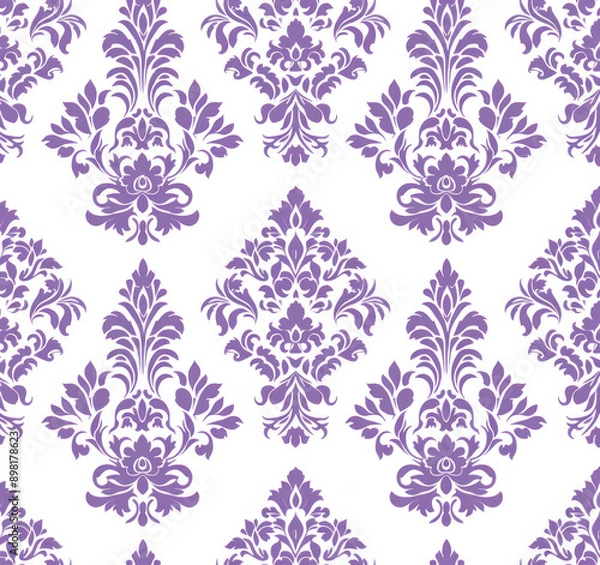 Fototapeta A seamless pattern of abstract on a white background