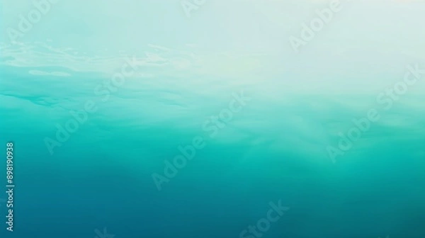 Obraz gradient turquoise background