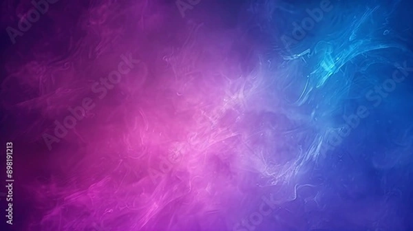 Obraz abstract smoke gradient blue purple background