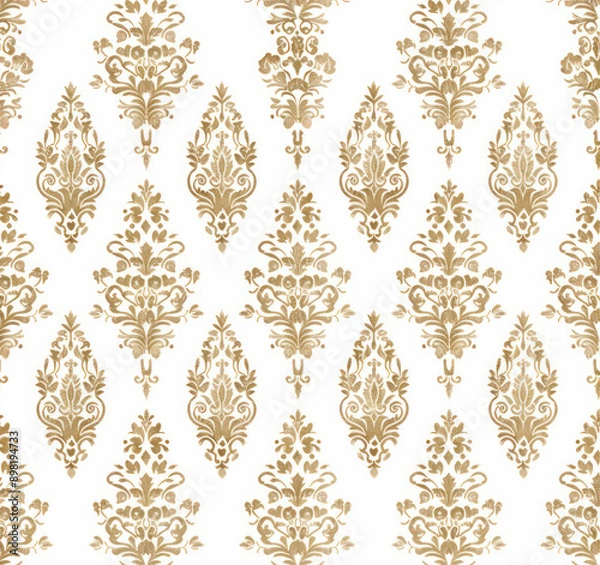 Fototapeta A seamless pattern of abstract on a white background