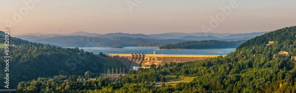 Fototapeta Solina - Bieszczady