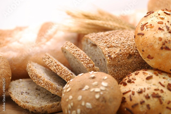 Fototapeta Assorted bread