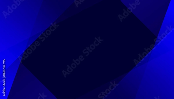 Fototapeta Abstract dark blue geometric background. Can be used for posters, banners, web pages, headers, covers