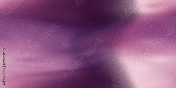 Fototapeta Mauve ombre seamless pattern with overlay sand texture. Abstract unfocused purple bg with gradient mesh. Vector illustration