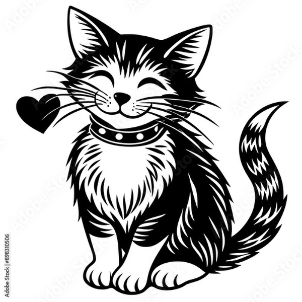 Fototapeta  cat vector