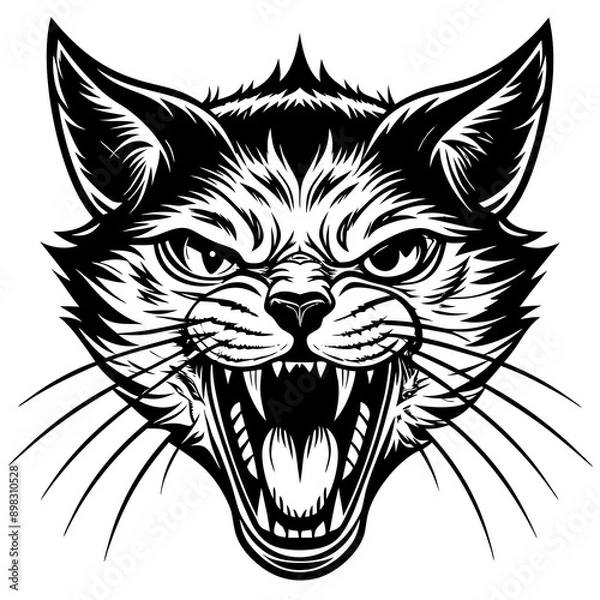 Fototapeta  cat vector