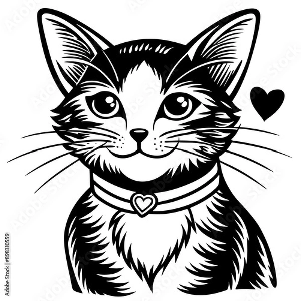 Fototapeta  cat vector