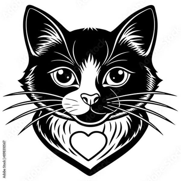 Fototapeta  cat vector