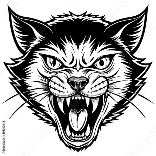 Fototapeta  cat vector