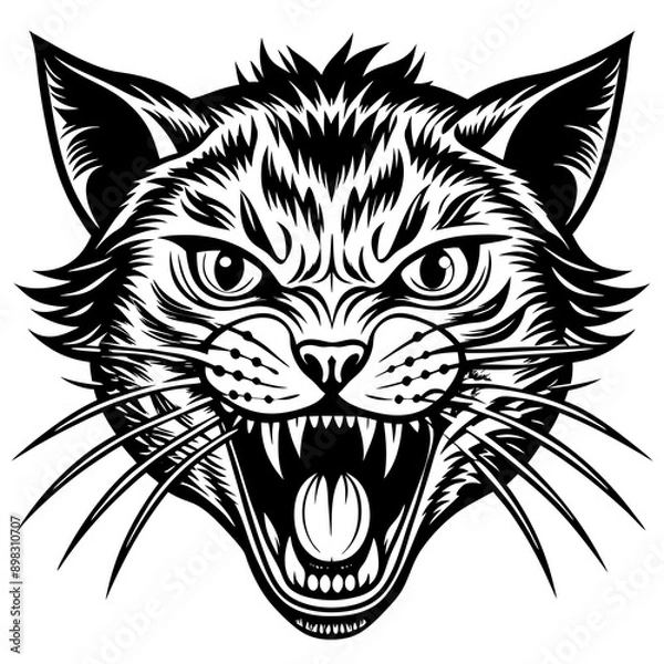 Fototapeta  cat vector