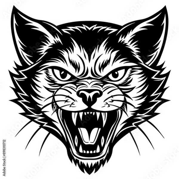 Fototapeta  cat vector