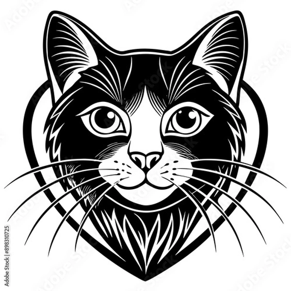 Fototapeta  cat vector