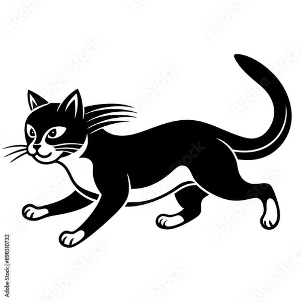 Fototapeta  cat vector