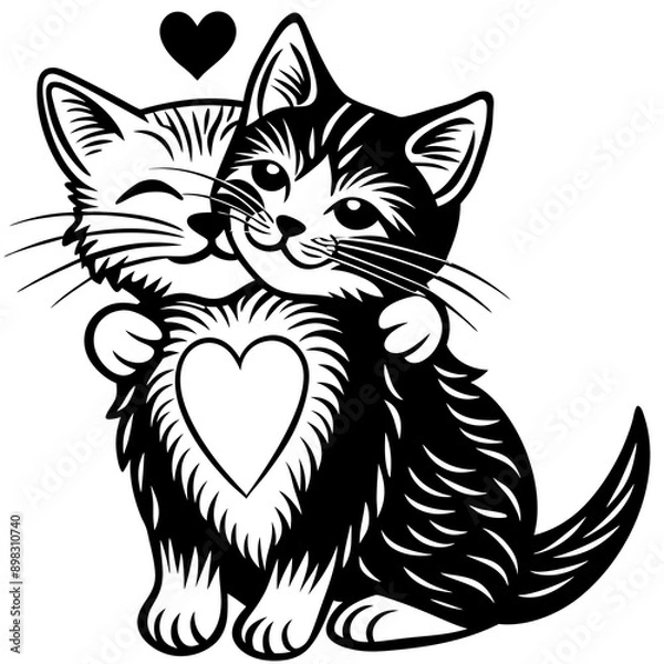 Fototapeta  cat vector