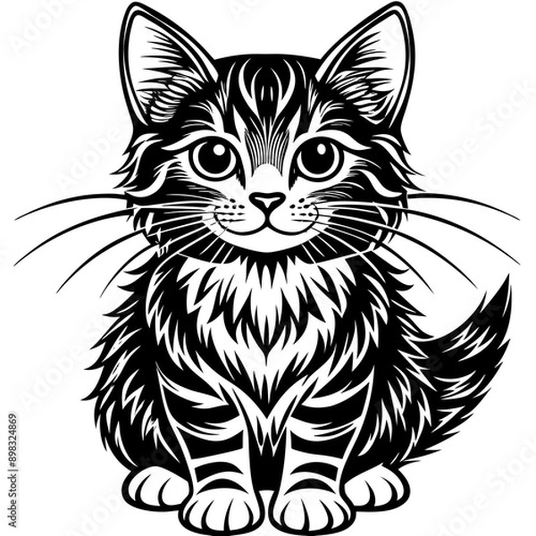 Obraz cat Vector