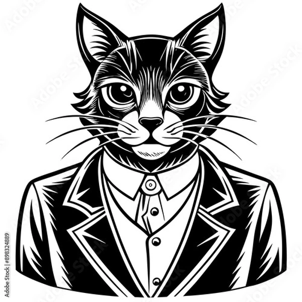 Obraz cat Vector