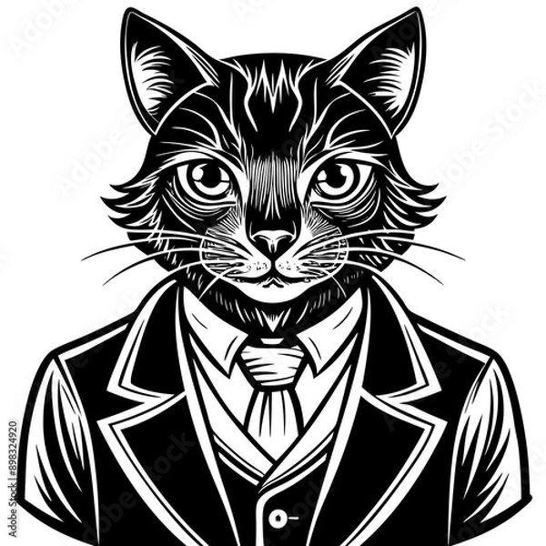 Obraz cat Vector