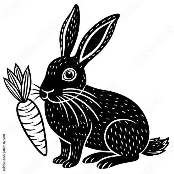 Fototapeta rabbit  Vector