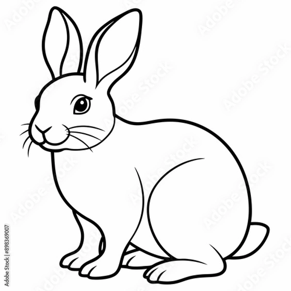 Fototapeta rabbit  Vector