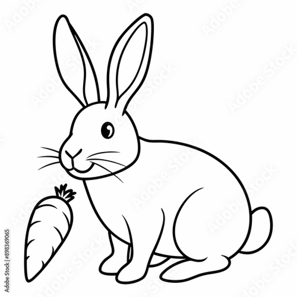 Fototapeta rabbit  Vector