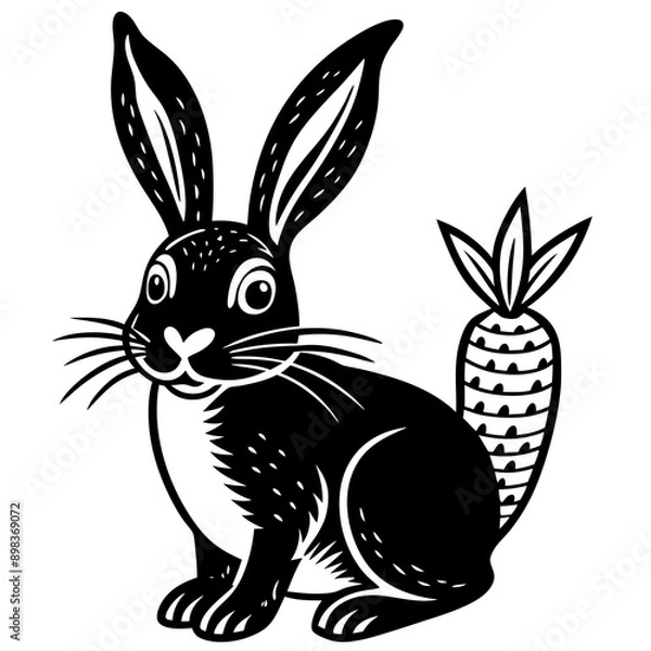 Fototapeta rabbit  Vector