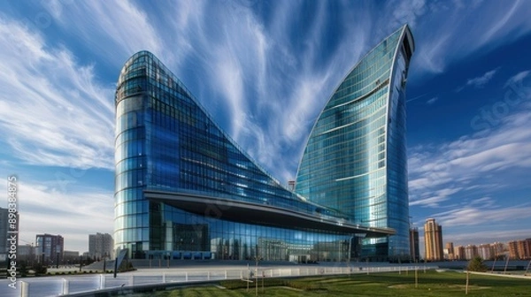 Fototapeta Modern Architectural Marvel