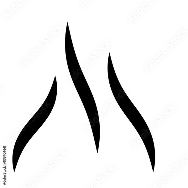 Obraz Smoke icon template