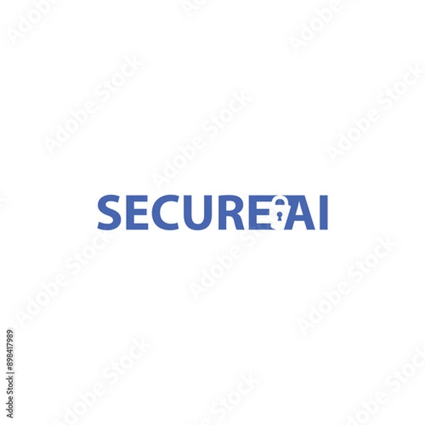 Fototapeta logo for a company engaged in AI-based digital defense.