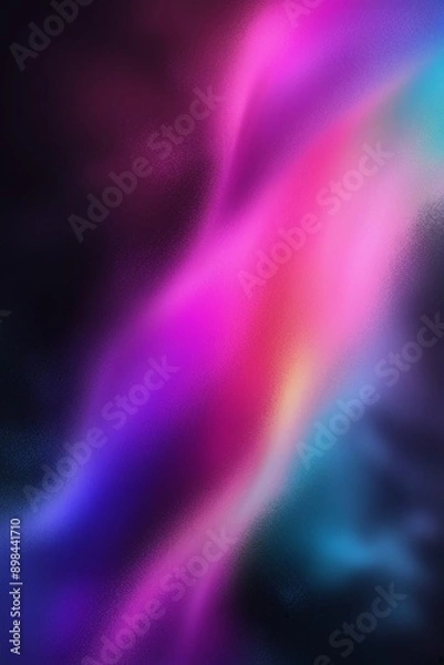 Obraz a colorful image of a purple and green colored background