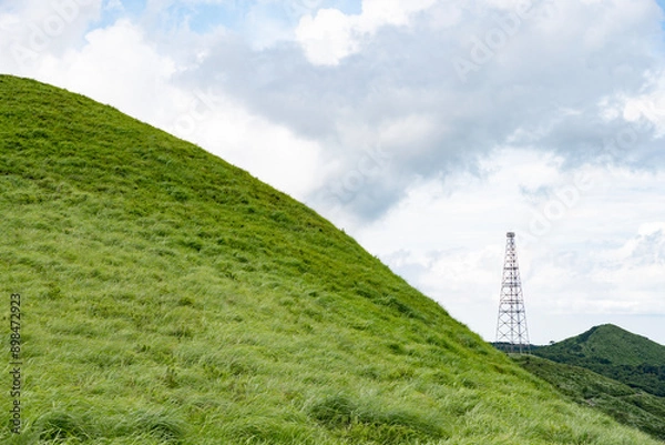 Obraz 7月の平尾台