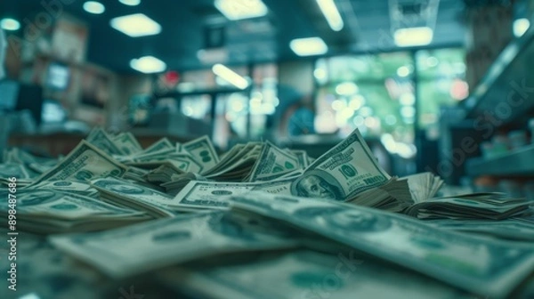 Obraz physical money generative ai