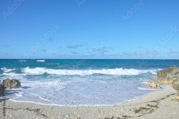 Fototapeta 宮古島の小さなビーチ