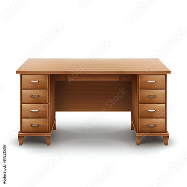 Fototapeta Illustration of a Executive desk
