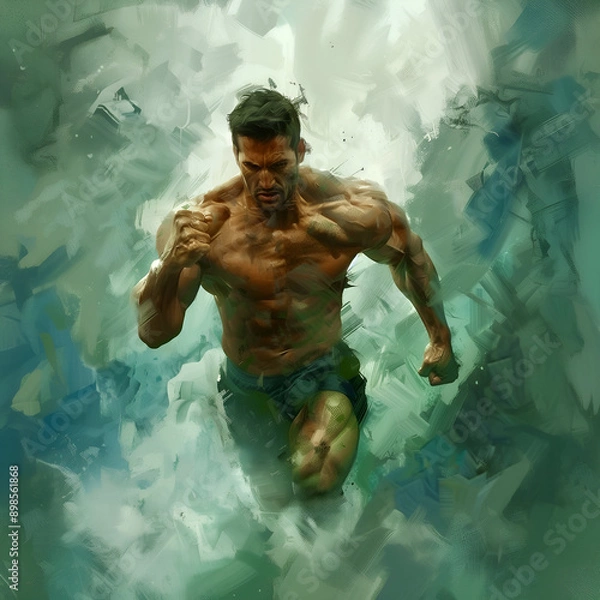 Fototapeta Bieg zwycięzcy