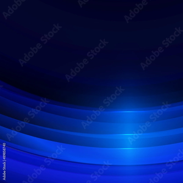 Obraz Vector awesome abstract blue backgrounds