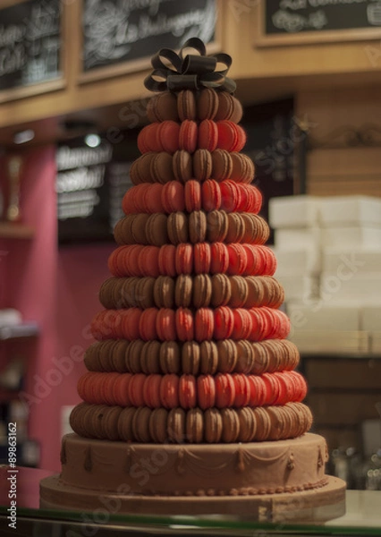 Obraz Пирамида из macarons