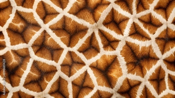Fototapeta giraffe skin texture