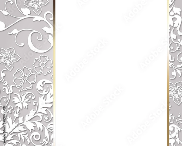 Obraz Vintage card invitation