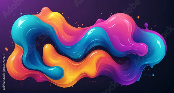 Obraz abstract colorful background