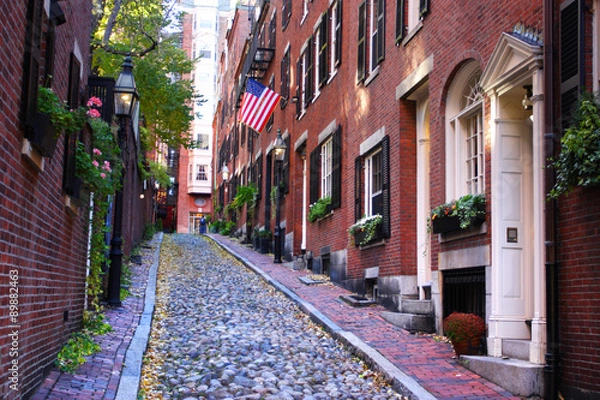 Obraz Beacon Hill, Boston..