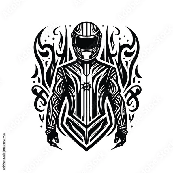 Fototapeta car racer