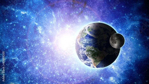 Fototapeta planet earth Elements of this image furnished by NASA