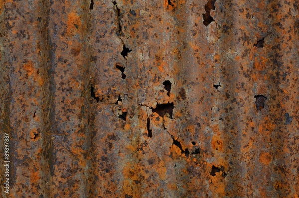 Obraz rusty iron background