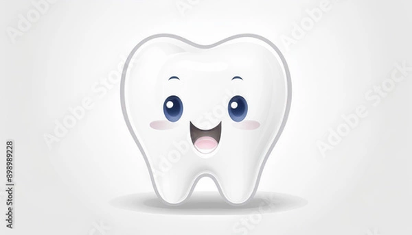 Fototapeta デンタルケアイメージ　白い歯　ホワイトニング