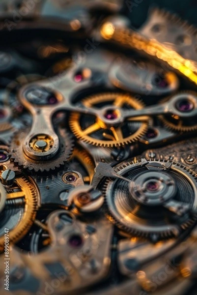 Fototapeta Watch Face Close Up