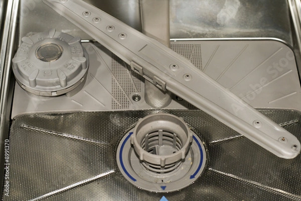 Obraz Innenansicht einer Spülmaschine
